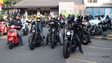Komunitas Harley Sportster Indonesia beri dukungan untuk Tora.