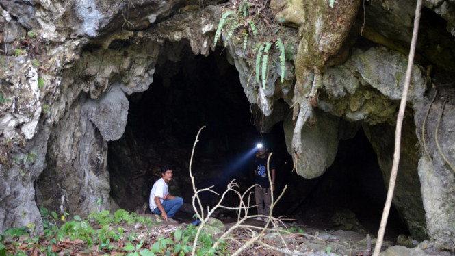 Mulut Gua Lida Ajer, Padang, Sumatera