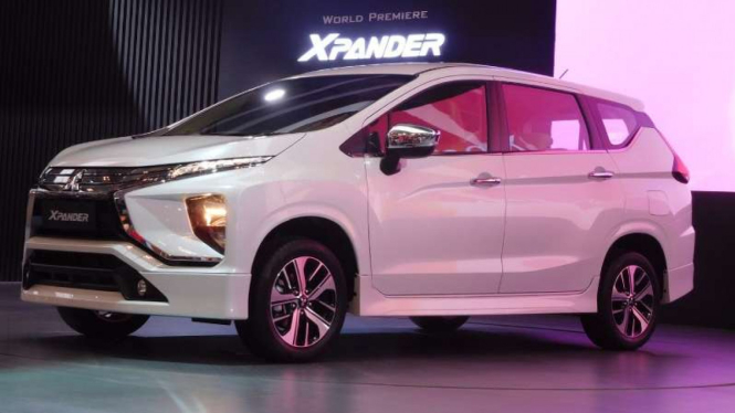 Mitsubishi Xpander meluncur resmi di GIIAS 2017.