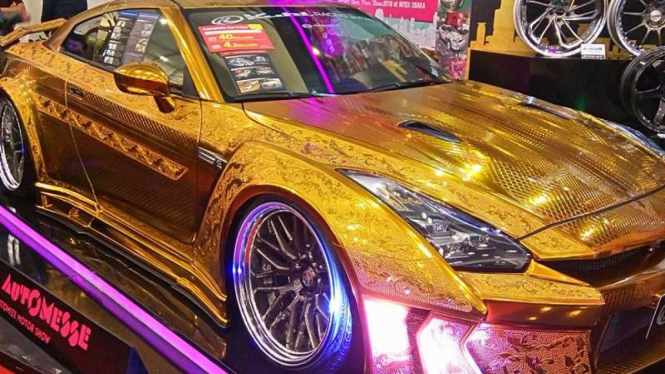 Nissan GT-R mentereng yang tampil di GIIAS 2017.