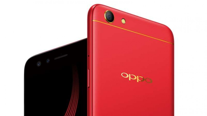 Oppo F3 Barca FCB Limited Edition.