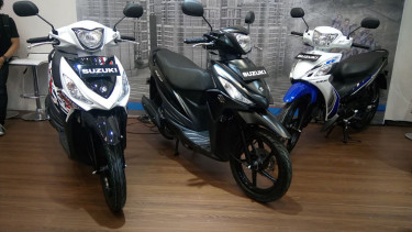 Motor baru Suzuki.