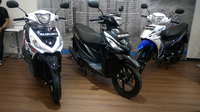 Motor baru Suzuki.