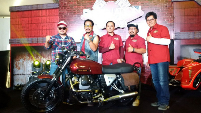 Motor ikonik hasil kolaborasi Suryanation Motorland di Semarang 