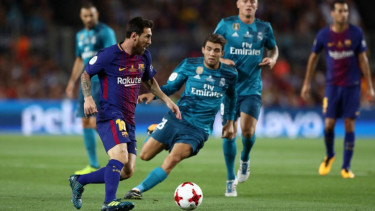 Pertandingan Barcelona vs Real Madrid di Piala Super Spanyol