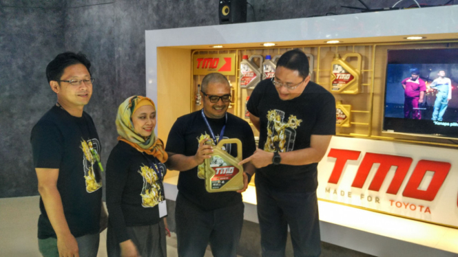 Peluncuran oli baru Toyota.