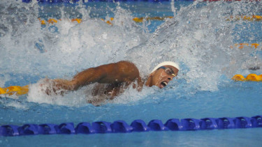 Tim Estafet 4x100 meter Gaya Bebas Putra Medali untuk Indonesia