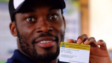 Michael Essien resmi dapatkan Nomor Pokok Wajib Pajak 