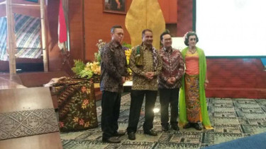 Menteri Pariwisata Arief Yahya, di Balairung Soesilo Soedarman Jakarta.