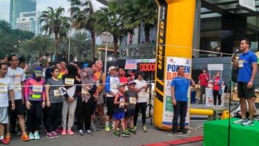 Ajang Lari 5 K dalam ajang Porseni Bakrie 2017