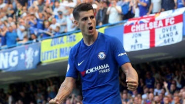 Penyerang Chelsea, Alvaro Morata