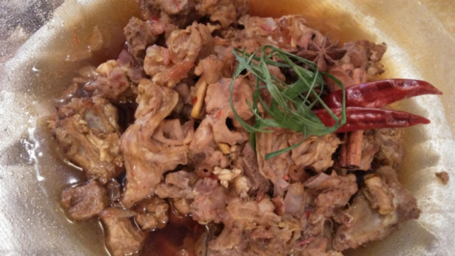 Gecok kambing khas Semarang.