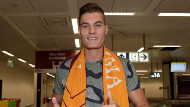 Patrik Schick menuju tes medis bersama AS Roma