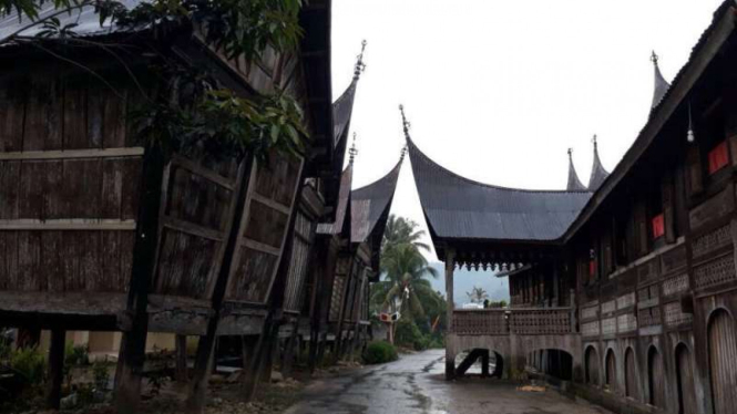  Kawasan Seribu Rumah Gadang yang berada di Jorong Koto Baru