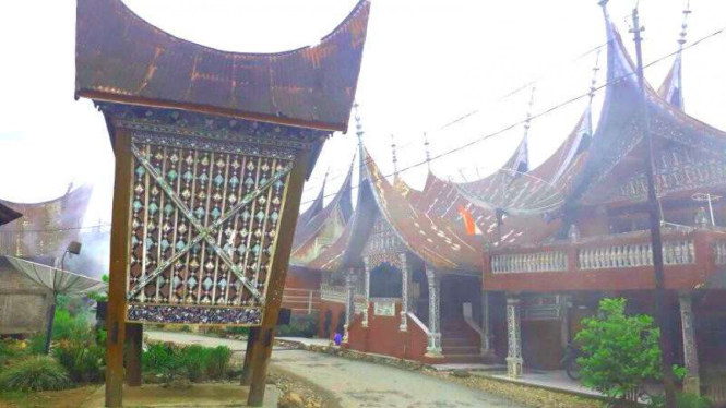  Kawasan Seribu Rumah Gadang yang berada di Jorong Koto Baru