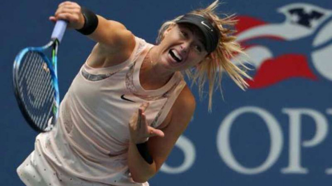 Maria Sharapova di US Open 2017