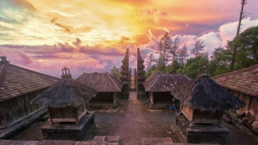 Sunset di Candi Cetho.