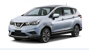 Rendering wujud kembaran Xpander dari Nissan.