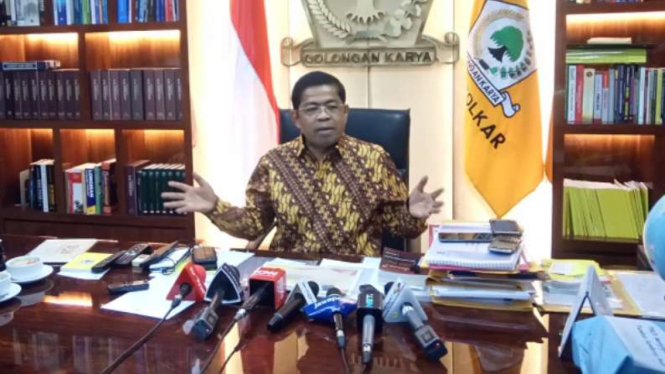 Sekretaris Jenderal Partai Golkar Idrus Marham.