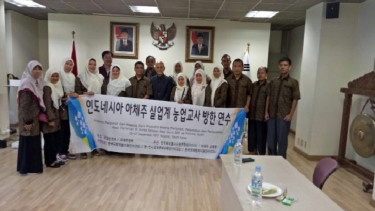 Para guru SMK di Aceh ikuti pelatihan di Korea Selatan.