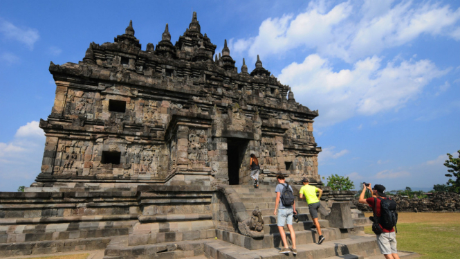Candi Plaosan di Prambanan, Klaten, Jawa Tengah