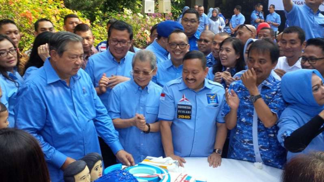Ketua Umum Partai Demokrat Susilo Bambang Yudhoyono