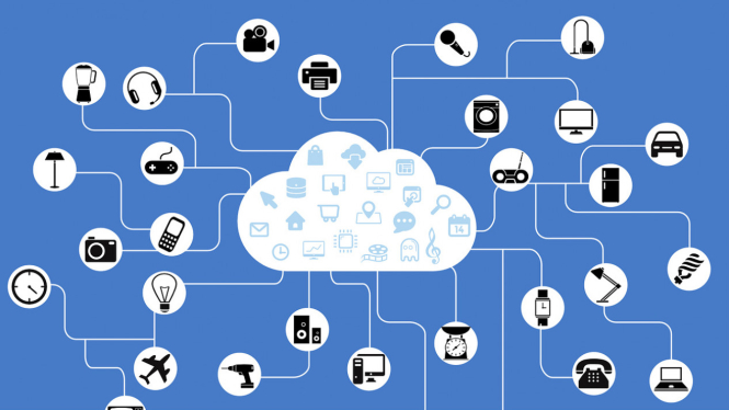Ilustrasi Internet of Things.
