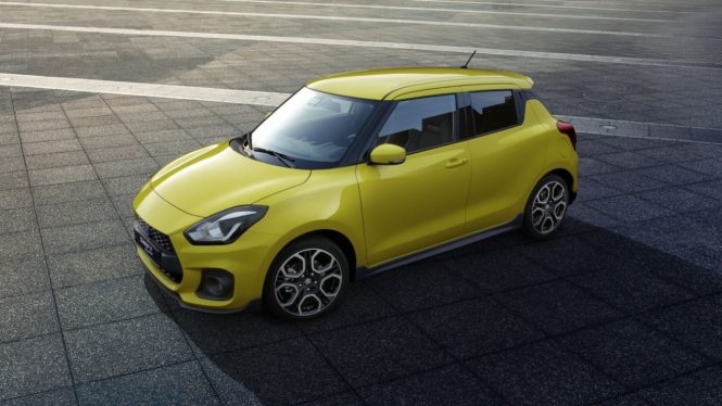 Suzuki Swift edisi 2018.