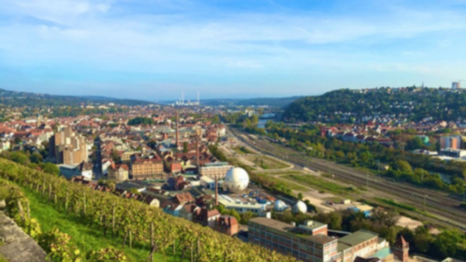 Kota Stuttgart di Jerman 