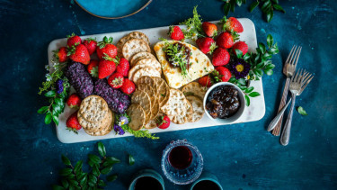 Ilustrasi food pairing.