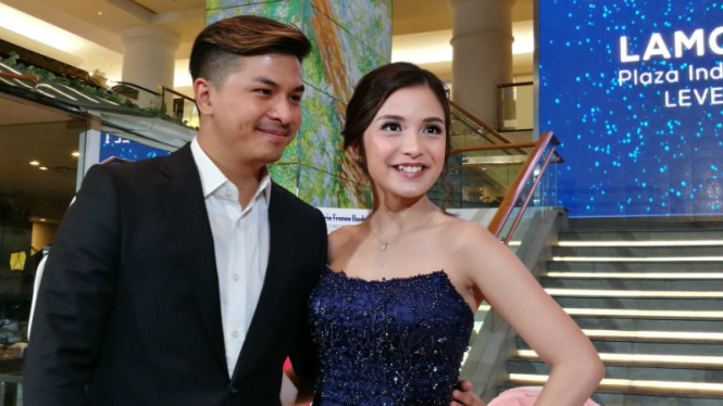 Glenn Alinskie dan Chelsea Olivia.