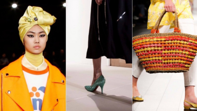Tren New York Fashion Week.