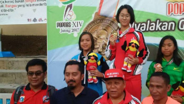 Final cabang renang Popnas XIV Jateng 2017