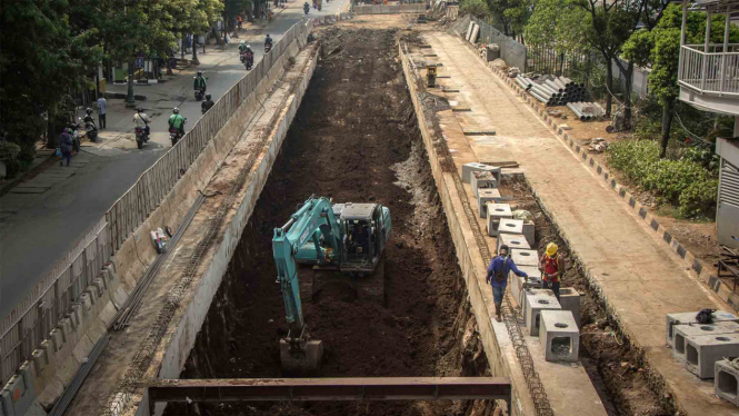 Proyek Pembangunan Underpass Matraman