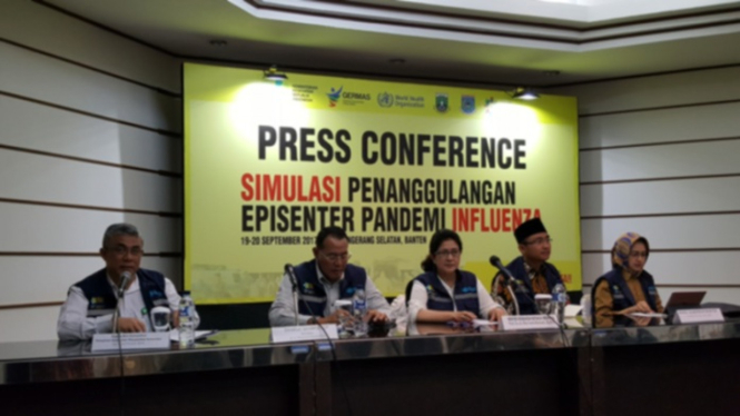 Pembukaan Simulasi Penanggulangan Episenter Pandemi Influenza 