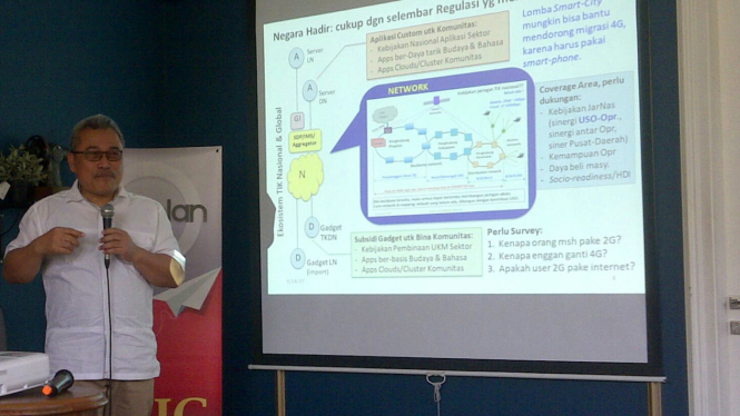 Pengamat Telekomunikasi dari Mastel Institute, Nonot Harsono.