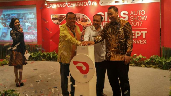 Pembukaan pameran otomotif GIIAS Surabaya 2017.