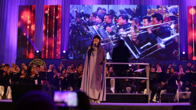 Konser Simfoni Negeri Berkemajuan di Sportorium UMY