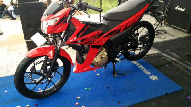 Suzuki Satria F150 warna baru.