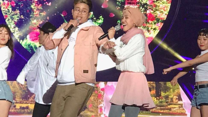 Tiffani Afifa bersama Alphiandi menangi Kpop World Festival di Korsel.