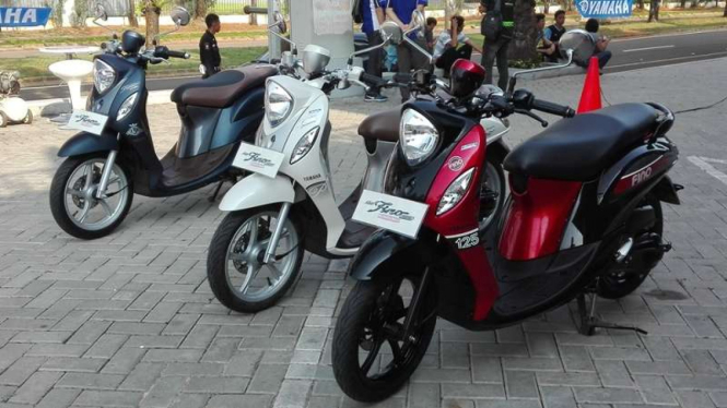 Fino edisi terbaru dengan ban lebar.