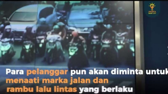 Video CCTV bersuara di Jakarta