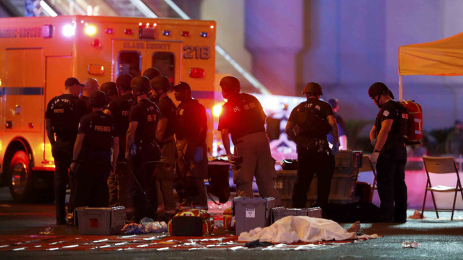 Penembakan Brutal Konser Musik Las Vegas, Puluhan Orang Tewas.