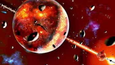 Ilustrasi Planet Bumi.