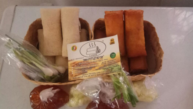 Lumpia bengkoang, varian baru lumpia khas Semarang.