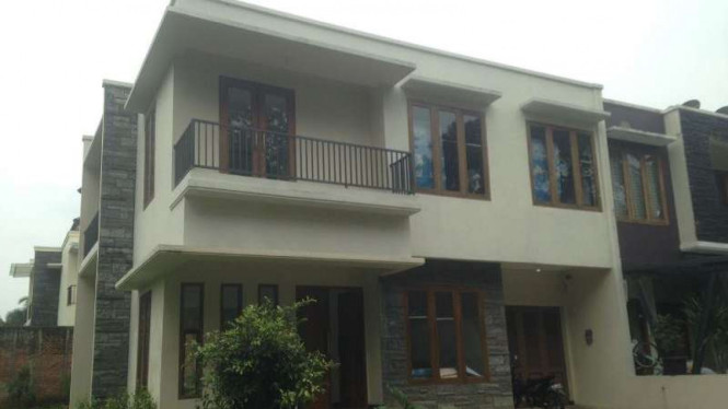 Rumah mantan Presiden PKS Luthfi Hasan Ishaq