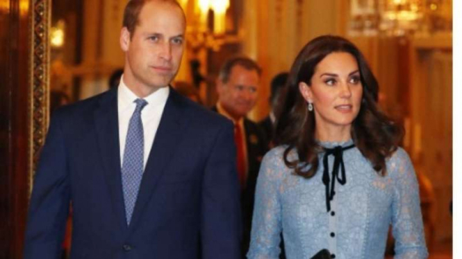 Pangeran William dan Kate Middleton.