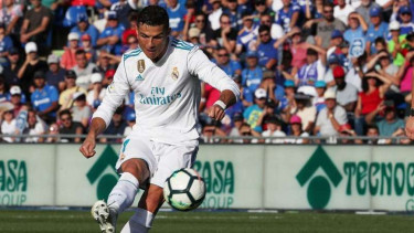 Megabintang Real Madrid, Cristiano Ronaldo.
