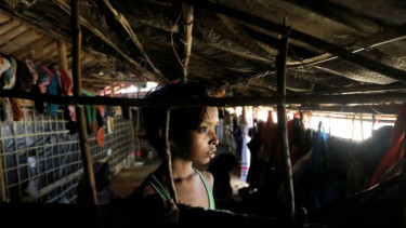 Kamp pengungsi Rohingya di Cox's Bazar, Bangladesh