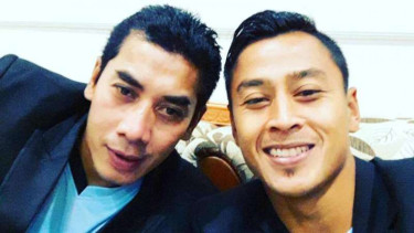 Kiper Persela Lamongan, Choirul Huda bersama Samsul Arif Munip